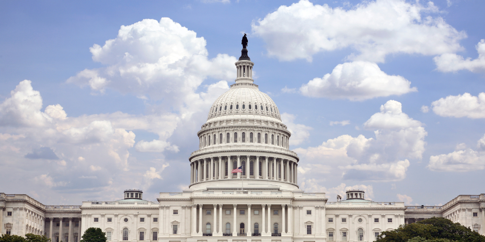 Exterior of U.S. Capitol building